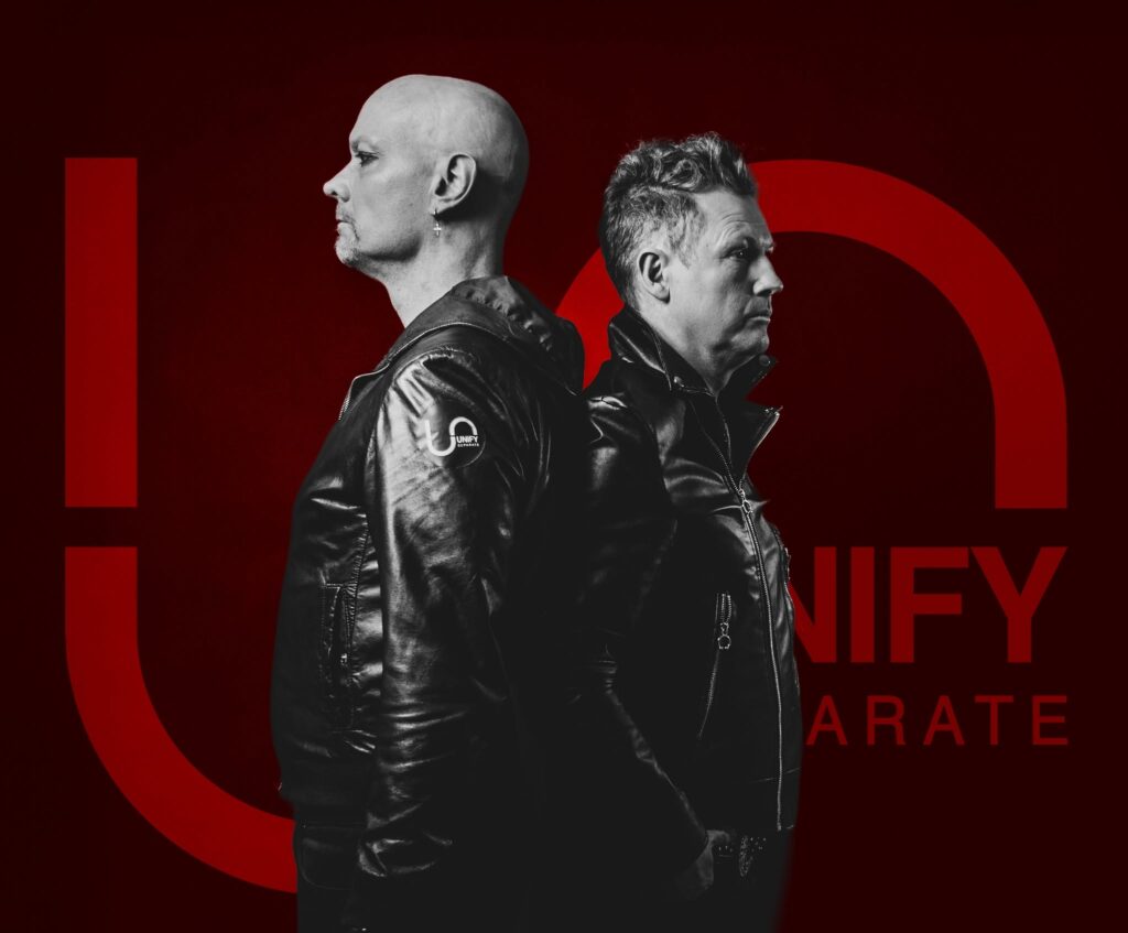 Unify Separate, Synth-Pop Band aus Schweden, Pressefoto